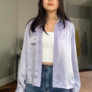 Vintage Liz Claiborne Satin Blouse